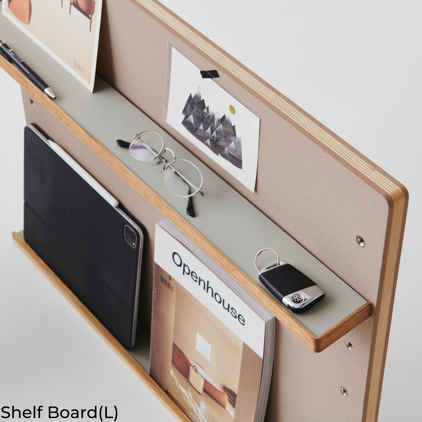 Shelf Board for Connet Desk partition(L)/棚板 コネット デスクパーティション(L)用