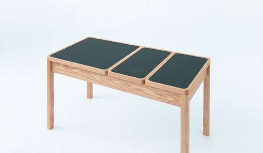 はたらく サイドテーブル オーク【ダブル】 受注生産品