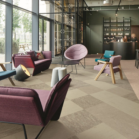 マーモリウム タイル【シェード】 床用リノリウム 50×50cm フォルボ(Forbo)