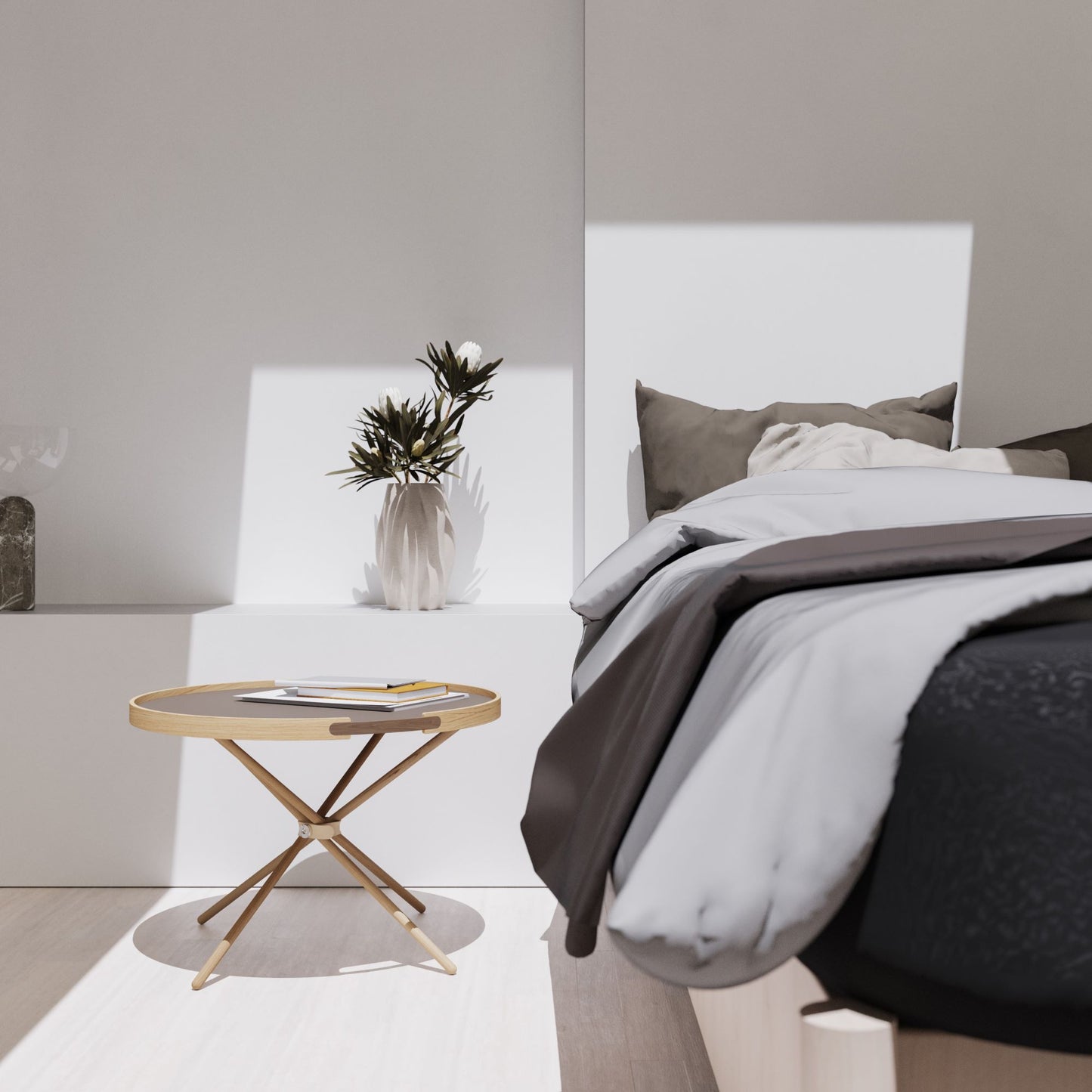 Somewhere / Foldable coffee table 受注生産品