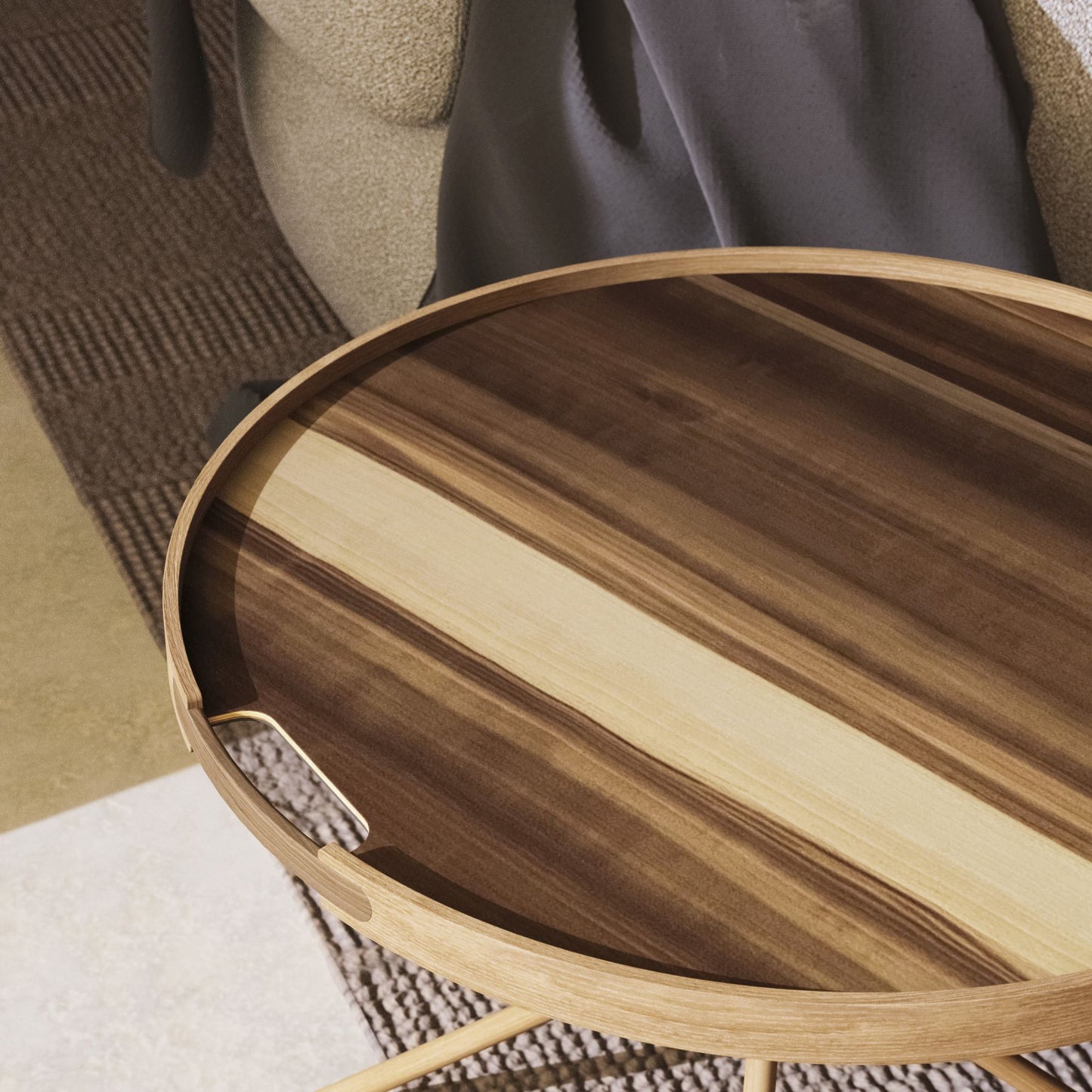 Somewhere / Foldable coffee table 受注生産品