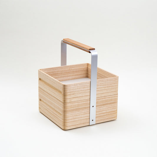 OKAMOCHI(オカモチ)正方形 トレイ蓋付 受注生産品