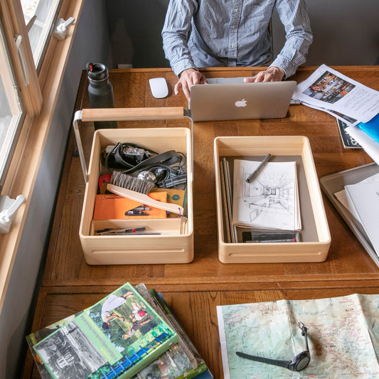 OKAMOCHI(オカモチ)長方形 トレイ蓋付 受注生産品