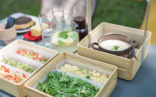 OKAMOCHI(オカモチ)正方形 トレイ蓋付 受注生産品