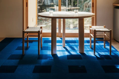 WOOLTILE Tanbo ミズカガミ（Pond Blue）