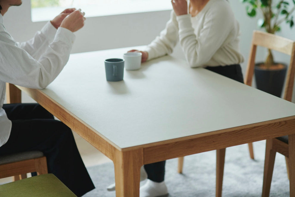 Noti Table Noti Table(W140cm)受注生産品 - SIDEROLL FURNITURE |+iimono online shop(プラスイイモノ)